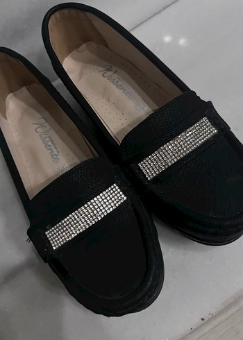 Taş Detaylı Dolgu Topuk Babet - Görsel 5