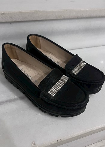 Taş Detaylı Dolgu Topuk Babet - Görsel 2