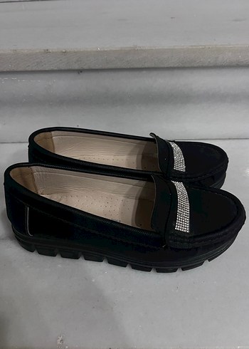 Taş Detaylı Dolgu Topuk Babet - Görsel 3