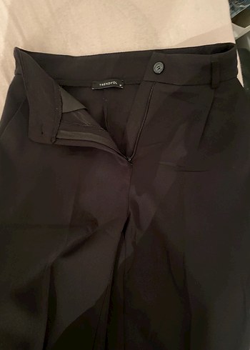 xs Beden Siyah Kadın Kumaş Pantolon