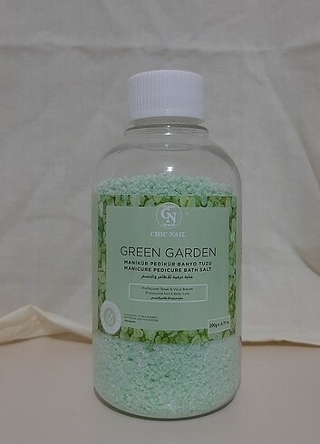  Beden CHIC NAIL Green Garden Manikür Pedikür Banyo Tuzu