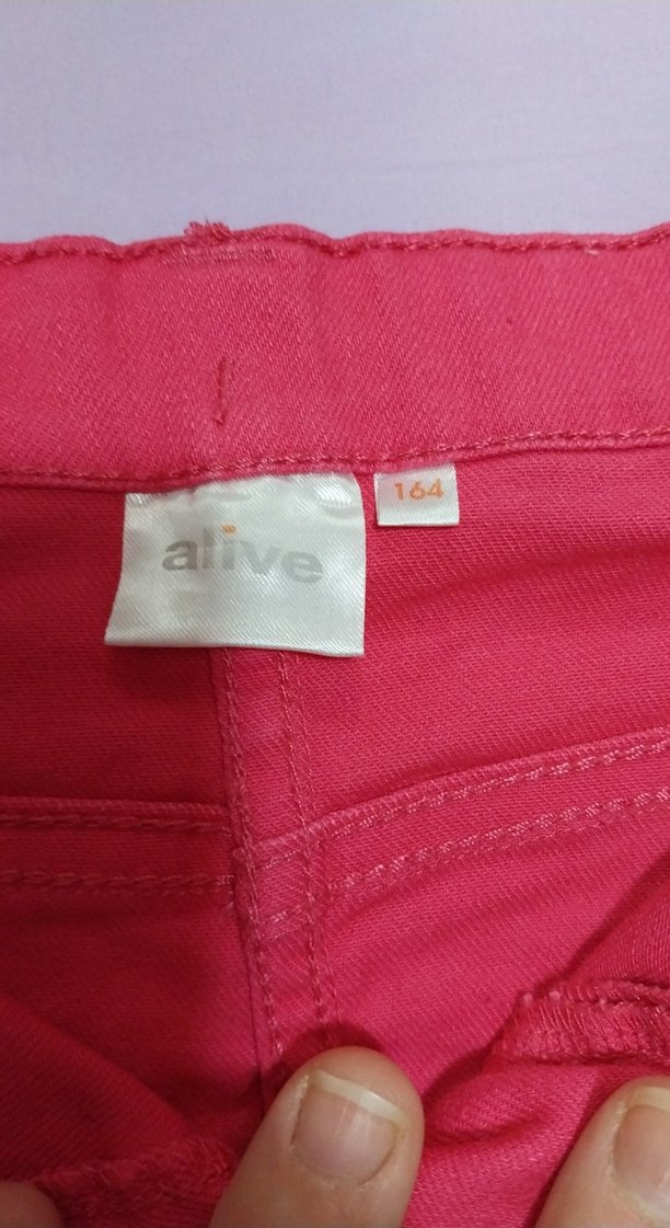 Pembe Düz Kız Çocuk Etek - Görsel 2