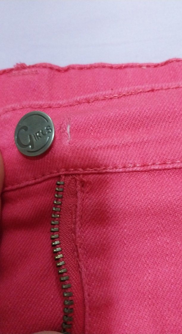 Pembe Düz Kız Çocuk Etek - Görsel 3