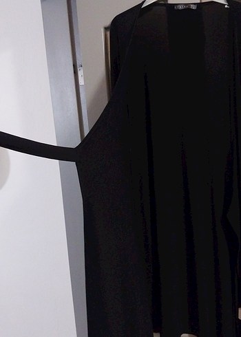 Uzun Siyah Kadın Giydirme Elbise - Görsel 2