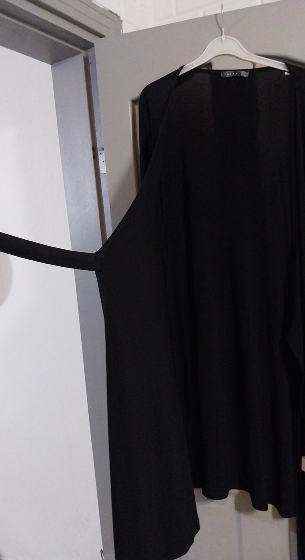 Uzun Siyah Kadın Giydirme Elbise - Görsel 2