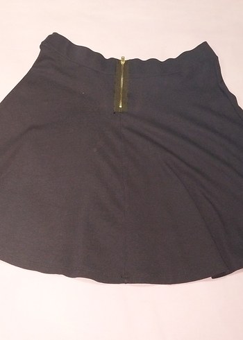 Siyah Midi Kadın Etek - Görsel 3