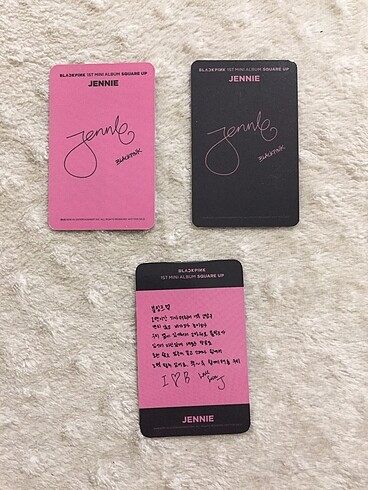 Square up photocard jennie (unofficial)