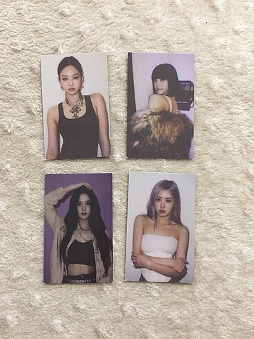 The album blackpink photocardları (unofficial)