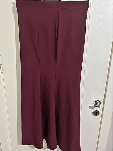xl Beden Bordo gece elbisesi