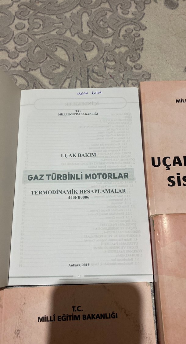 Uçak bakım teknolojisi ders kitapları - Görsel 4