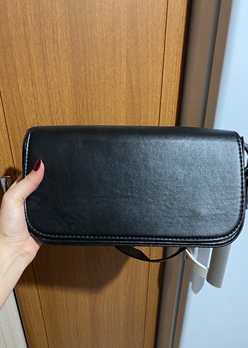 Siyah baget çanta - Görsel 2