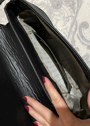 Siyah baget çanta - Görsel 7