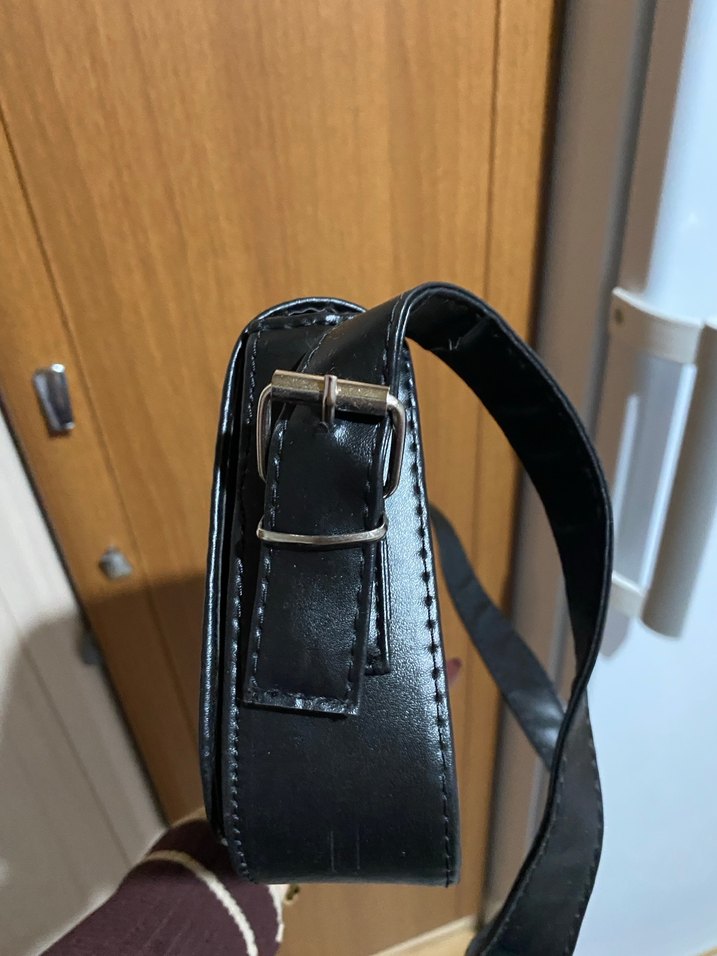 Siyah baget çanta - Görsel 4