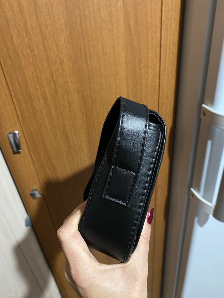 Siyah baget çanta - Görsel 5