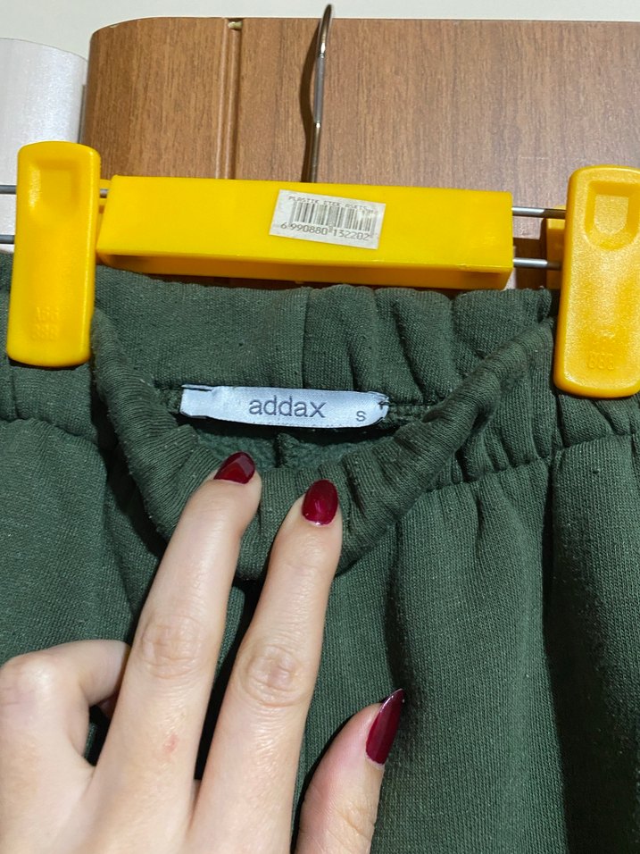 Kadın Haki Rahat Kesim Eşofman Altı - Görsel 3