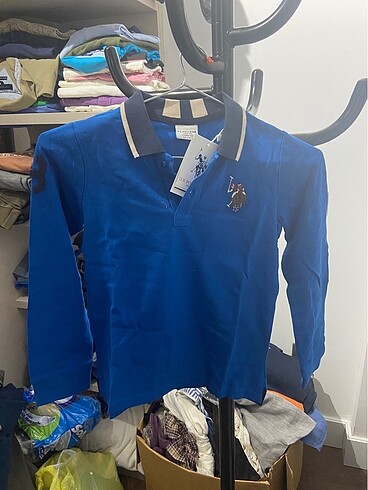 Etiketi üstünde US Polo sweatshirt