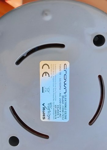 Renkli Turuncu Elektrikli Kahve Makinası - Görsel 4