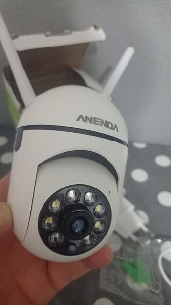 İP WİFİ GÜV ENLİK KAMERA 360 °. SIFIR KUTU