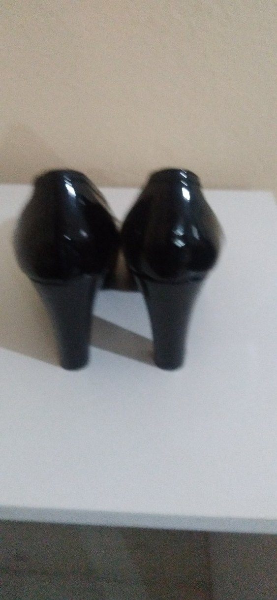 Klasik Siyah Tokalı Stiletto Topuklu Kadın Ayakkabı - Görsel 2