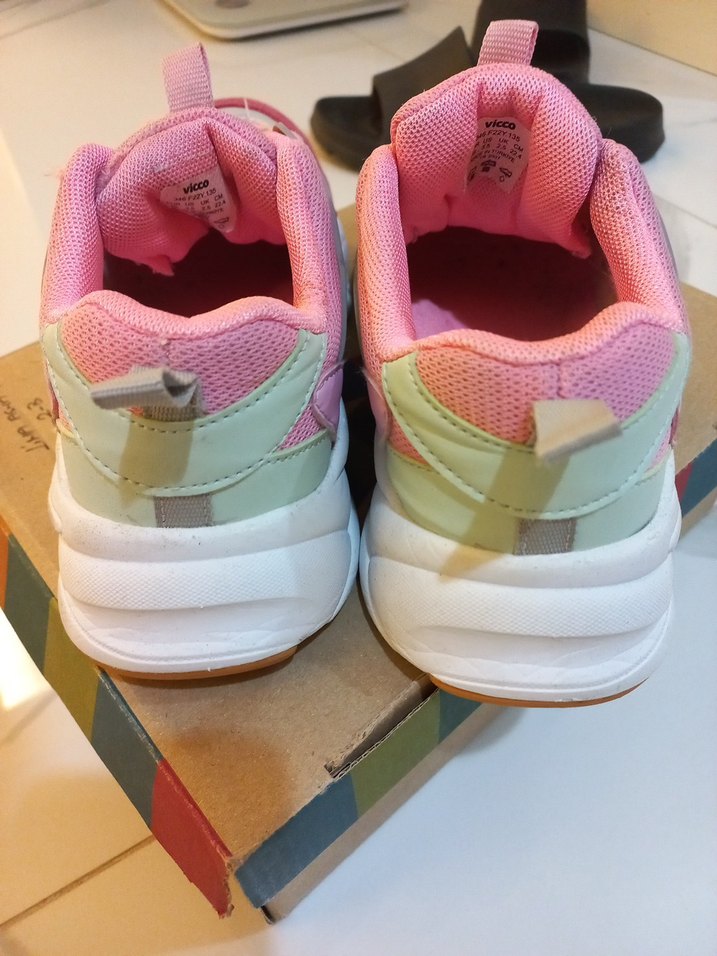 Vicco Kız Çocuk Pembe Spor Ayakkabı - Görsel 4