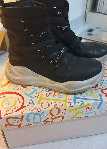 Vicco Siyah Tokalı Kız Çocuk Botu - Görsel 3