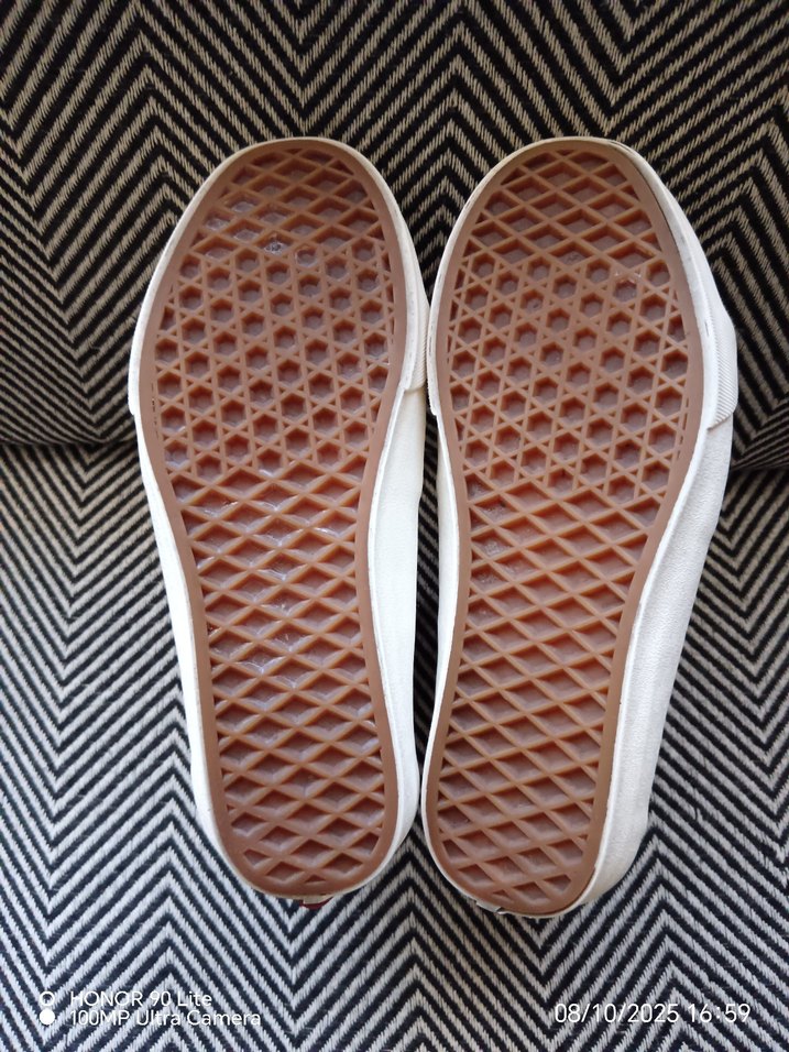 Van's Zebra Desenli  bilekli ayakkabı. - Görsel 3