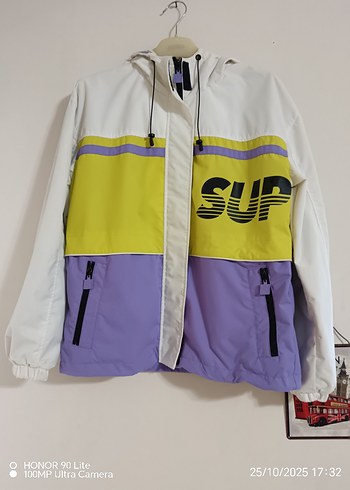 Zara oversize rüzgarlık - Görsel 4