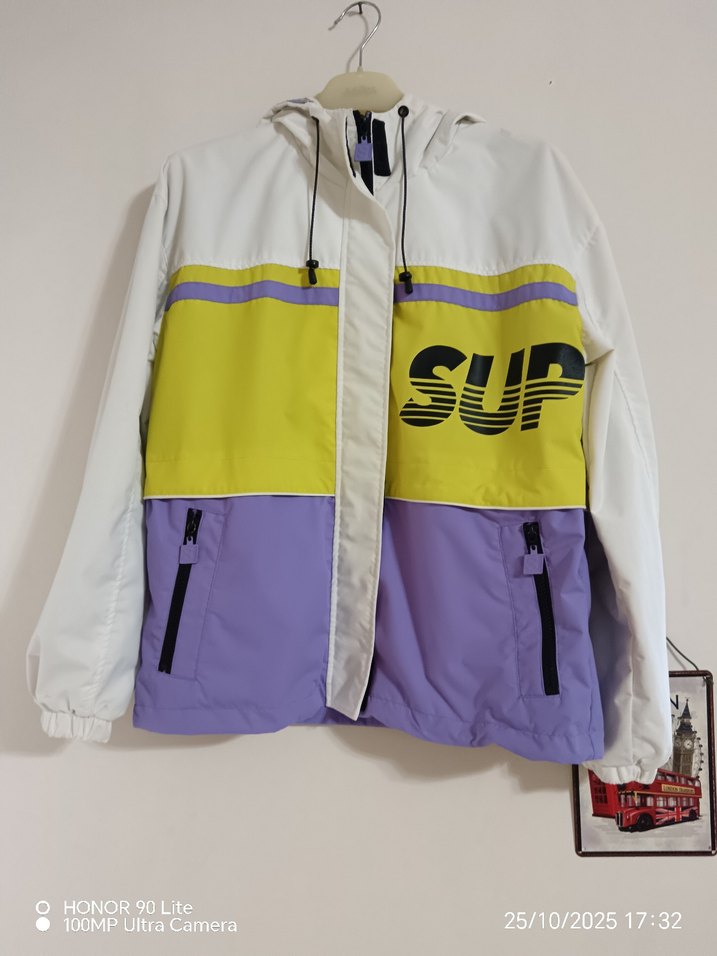 Zara oversize rüzgarlık - Görsel 4