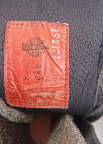 Harley & Devitson Siyah Deri Tokalı Biker Bot - Görsel 6