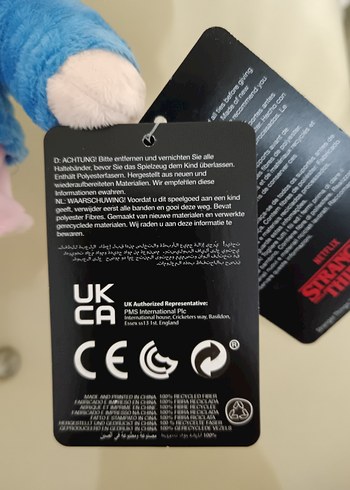 Stranger Things Eleven Peluş Oyuncak - Görsel 5