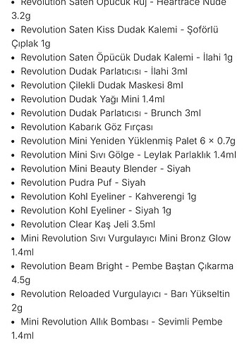  Beden Renk Revolution advent calendar