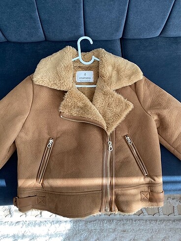 Stradivarius taba biker ceket