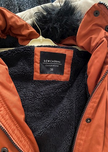 Kiremit Kadın Uzun Sıcak Ceket - Görsel 3