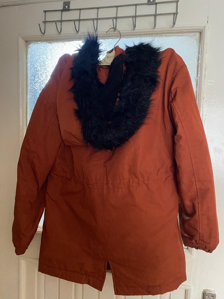 Kiremit Kadın Uzun Sıcak Ceket - Görsel 2