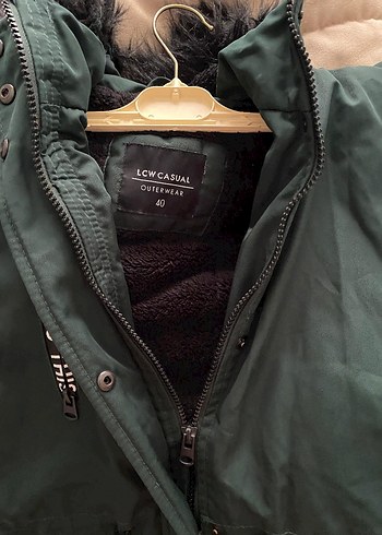 Siyah Fermuarlı Ceket - Görsel 2