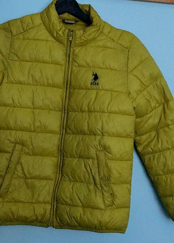 Sarı Fermuarlı erkek çocuk Kışlık Mont - Görsel 3