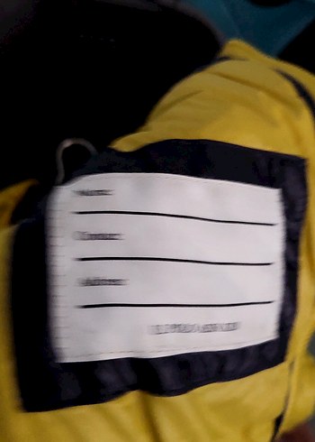 Sarı Fermuarlı erkek çocuk Kışlık Mont - Görsel 5