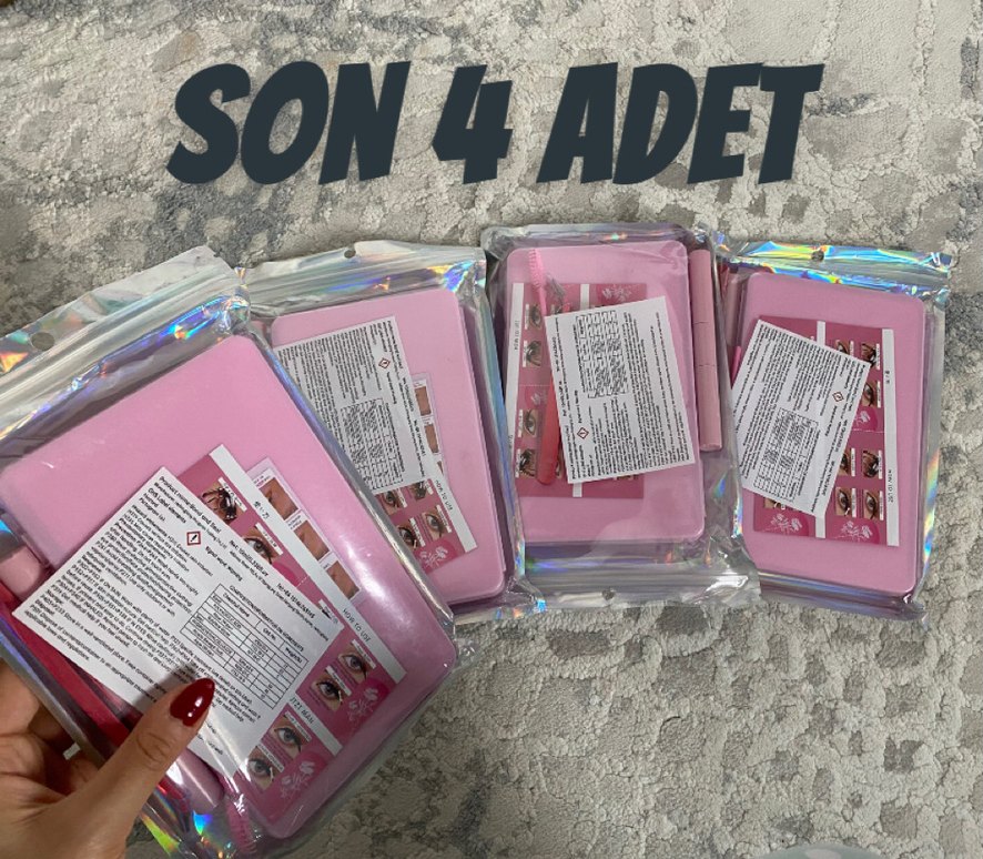 Lashes kirpik seti 800 adet süper hacimli - Görsel 2