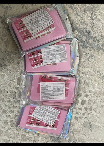 Koyu Pembe Doğal Takma Kirpik Seti - Görsel 3