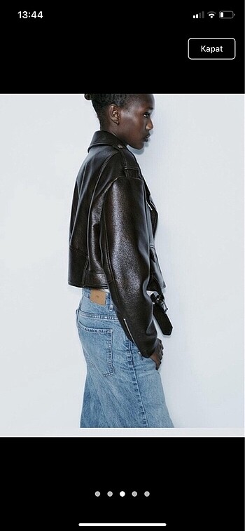 Zara zara biker ceket