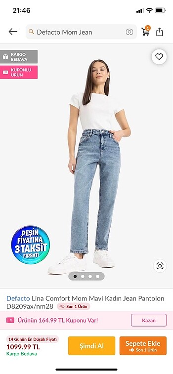 defacto jean