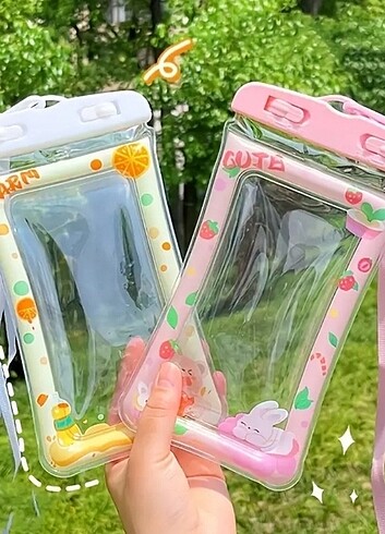 Silikonlu su gecirmez telefon kılıfı