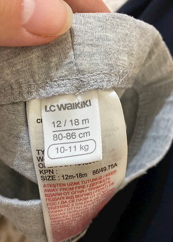 Gri Rahat Kesim Kız Eşofman Altı - Görsel 2