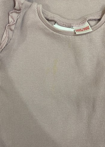 Kız bebek çıtçıtlı bluz - Görsel 4