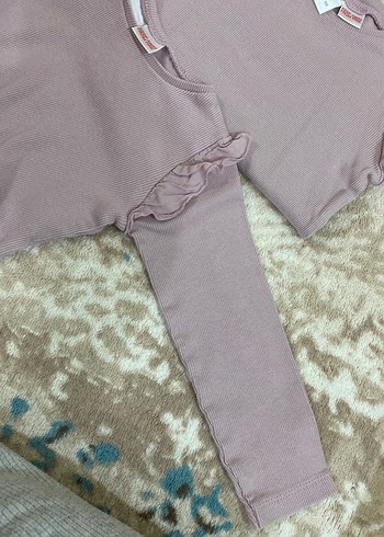 Kız bebek çıtçıtlı bluz - Görsel 2