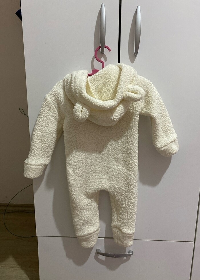Kışlık peluş tulum - Görsel 2