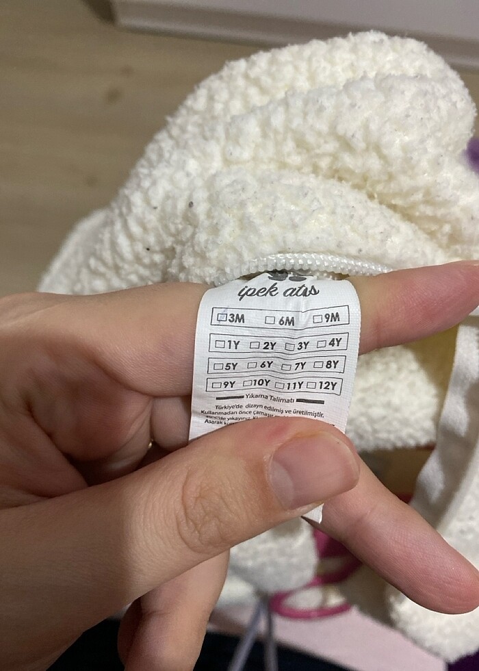 Kışlık peluş tulum - Görsel 3