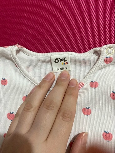 Kız bebek pijama - Görsel 2