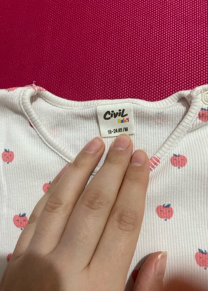 Kız bebek pijama - Görsel 2