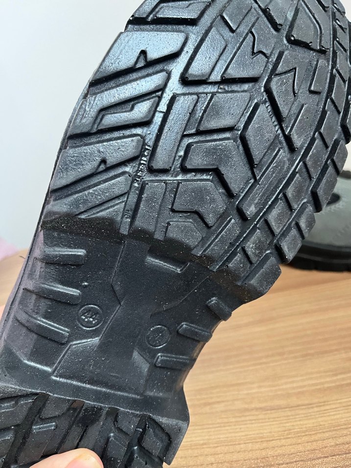 Gri Erkek Spor Terlikler Velcro Bantlı - Görsel 4